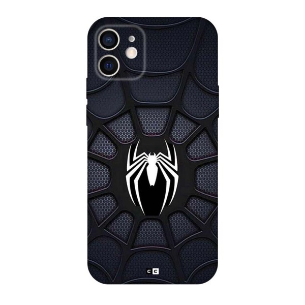 Black Web Back Case for iPhone 12 Pro